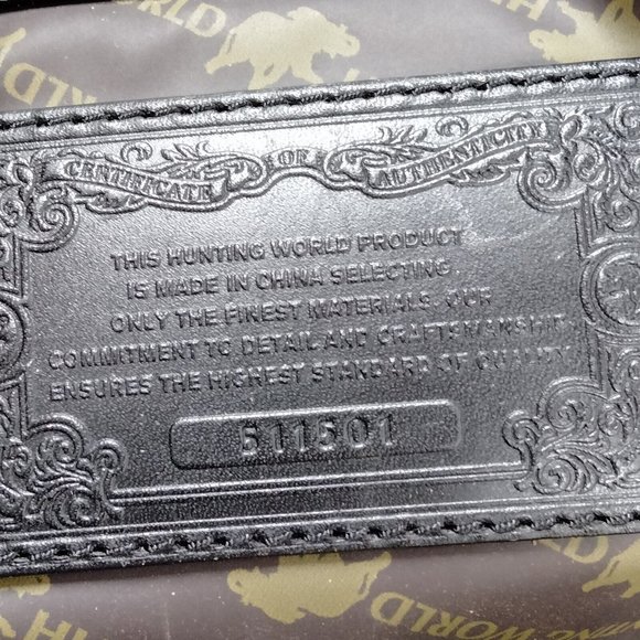 00494069# Hunting World Travel Bag Boston Black Nylon - Picture 7 of 10